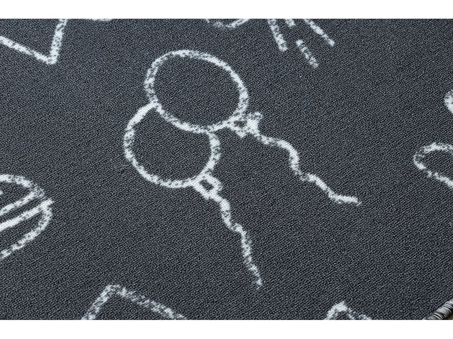 Tapis pour enfants TOYS Jouets, amusement - gris 250x300 cm