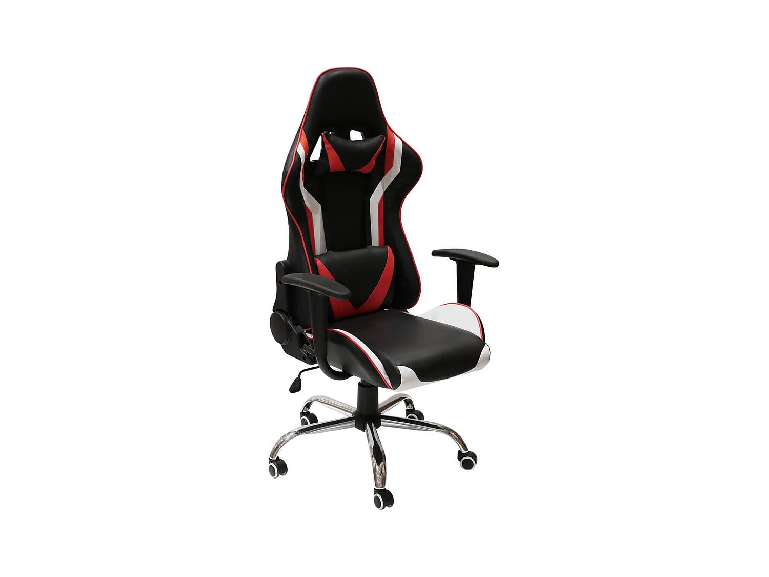 GAMING - Fauteuil de Bureau avec Piétement Chromé