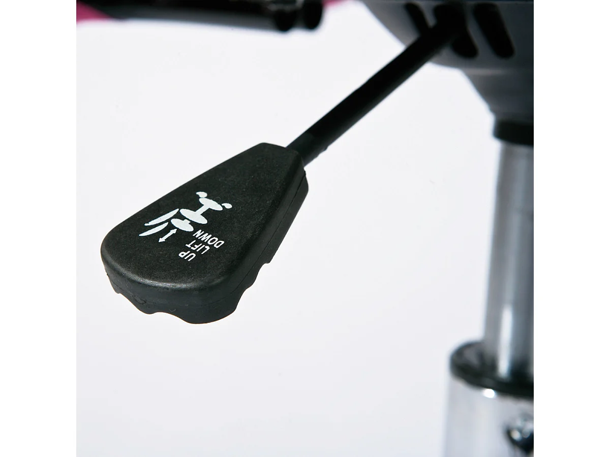 CLIDE FUSHIA - Fauteuil de bureau rose pour enfant avec roulettes