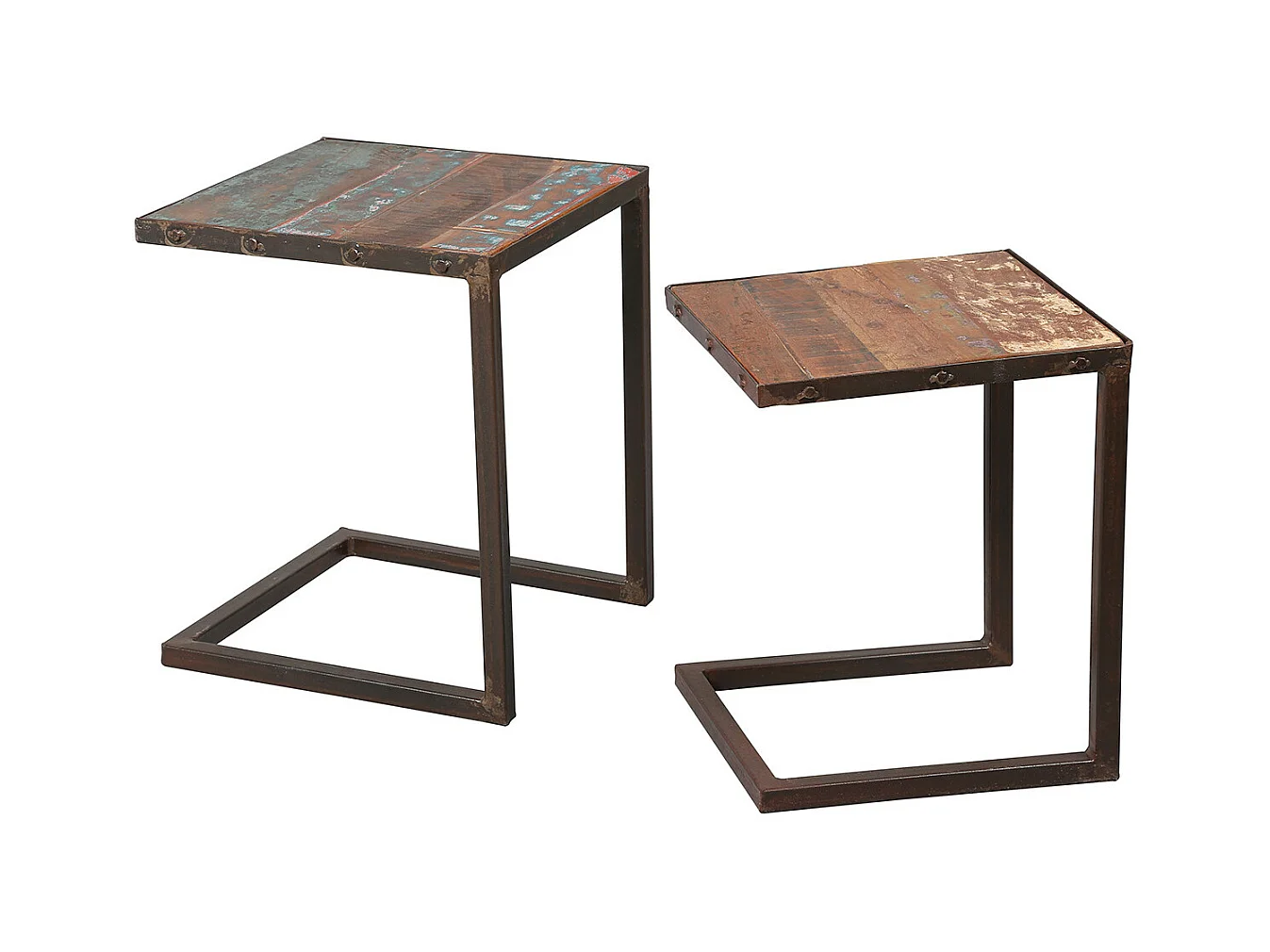 TITIANE - Tables Gigognes Carrées