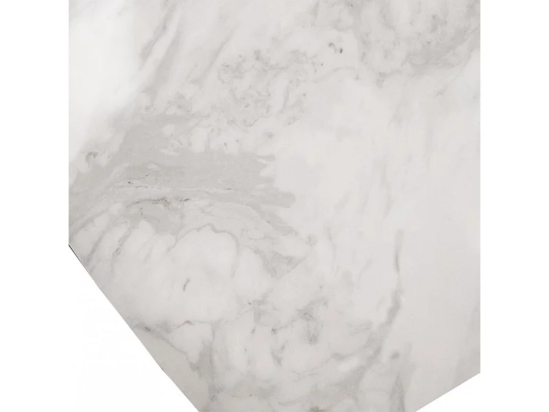 Table extensible 120 à 179 cm céramique blanc marbré - FLORIDA