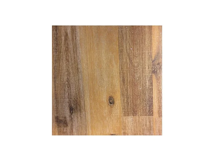 Table extensible 200 à 250 cm en bois d'acacia et métal - WORKSHOP