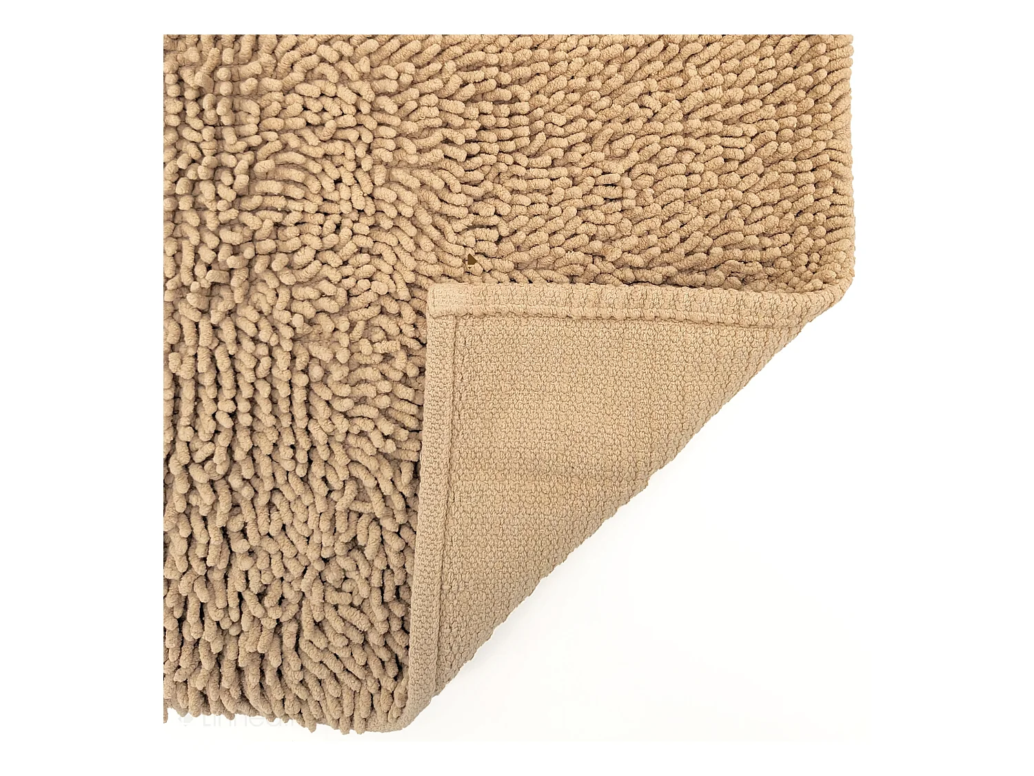 Tapis de bain 50x80 cm CHENILLE Beige 1800 g/m2
