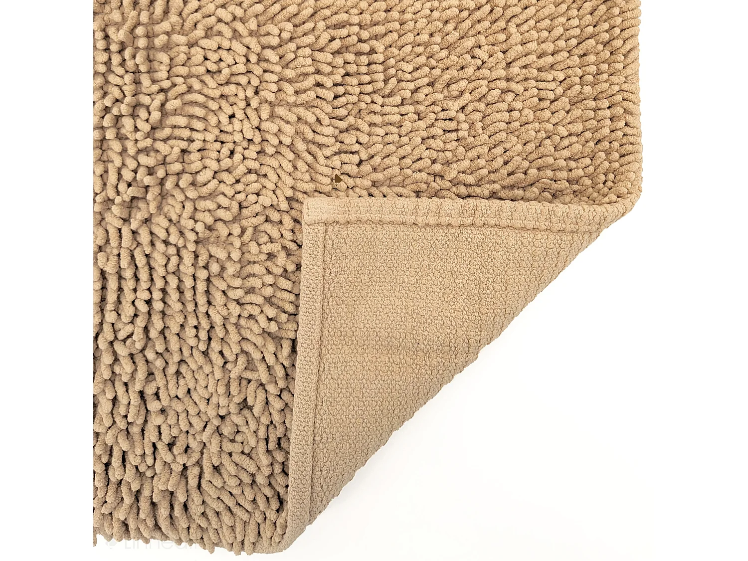 Tapis de bain 50x80 cm CHENILLE Beige 1800 g/m2