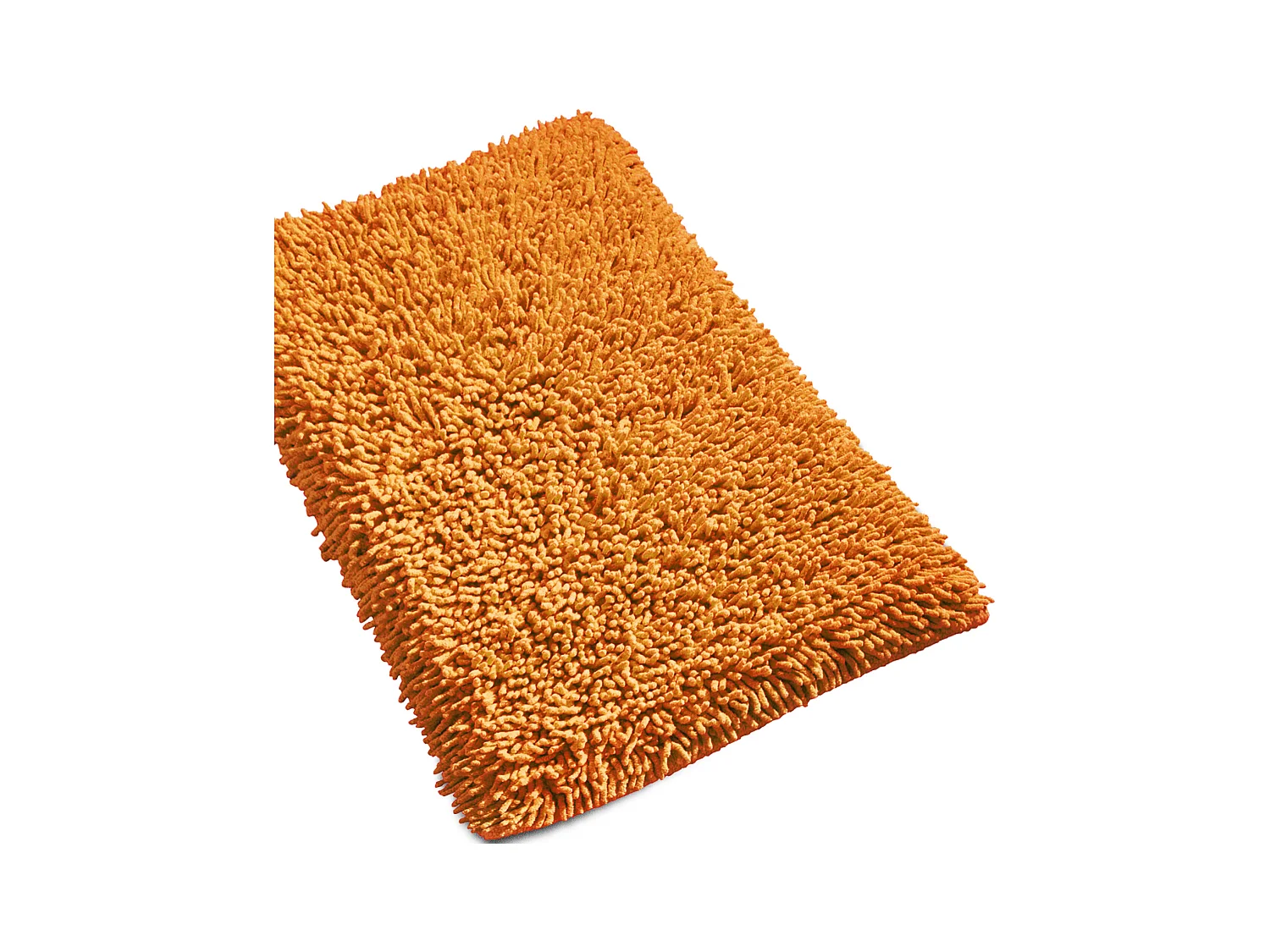Tapis de bain 50x80 cm CHENILLE Orange 1800 g/m2