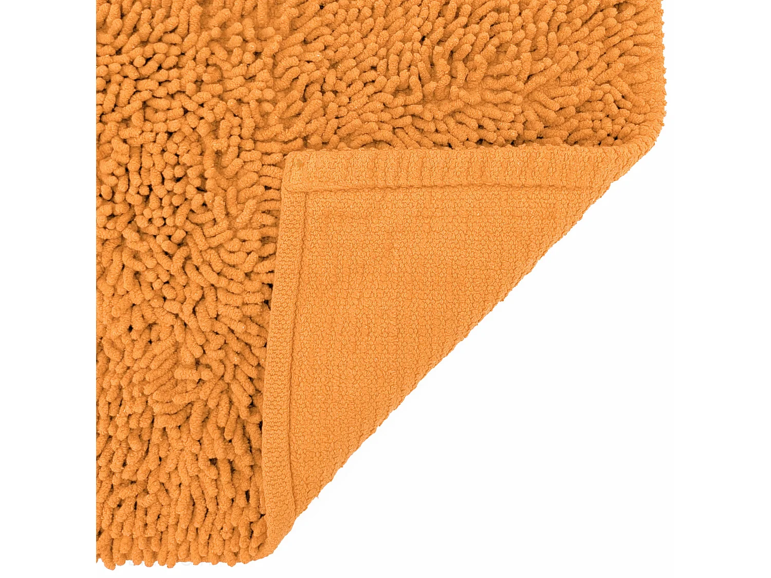 Tapis de bain 50x80 cm CHENILLE Orange 1800 g/m2