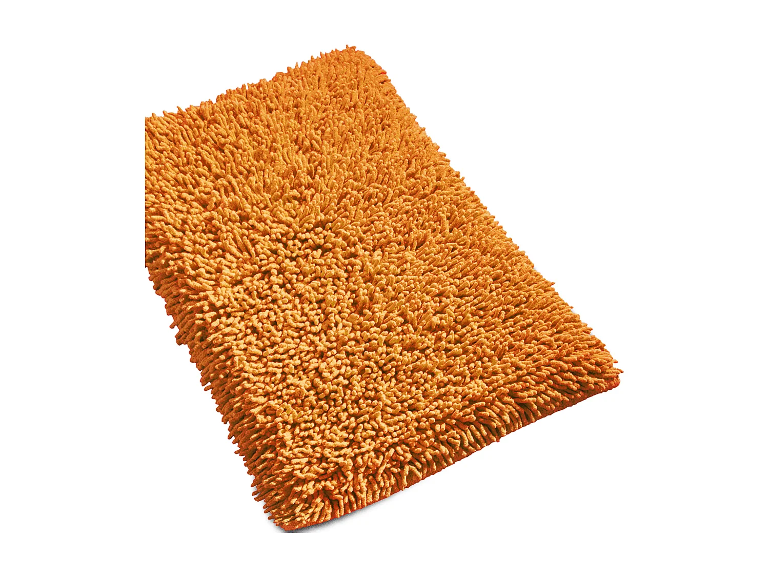Tapis de bain 50x80 cm CHENILLE Orange 1800 g/m2