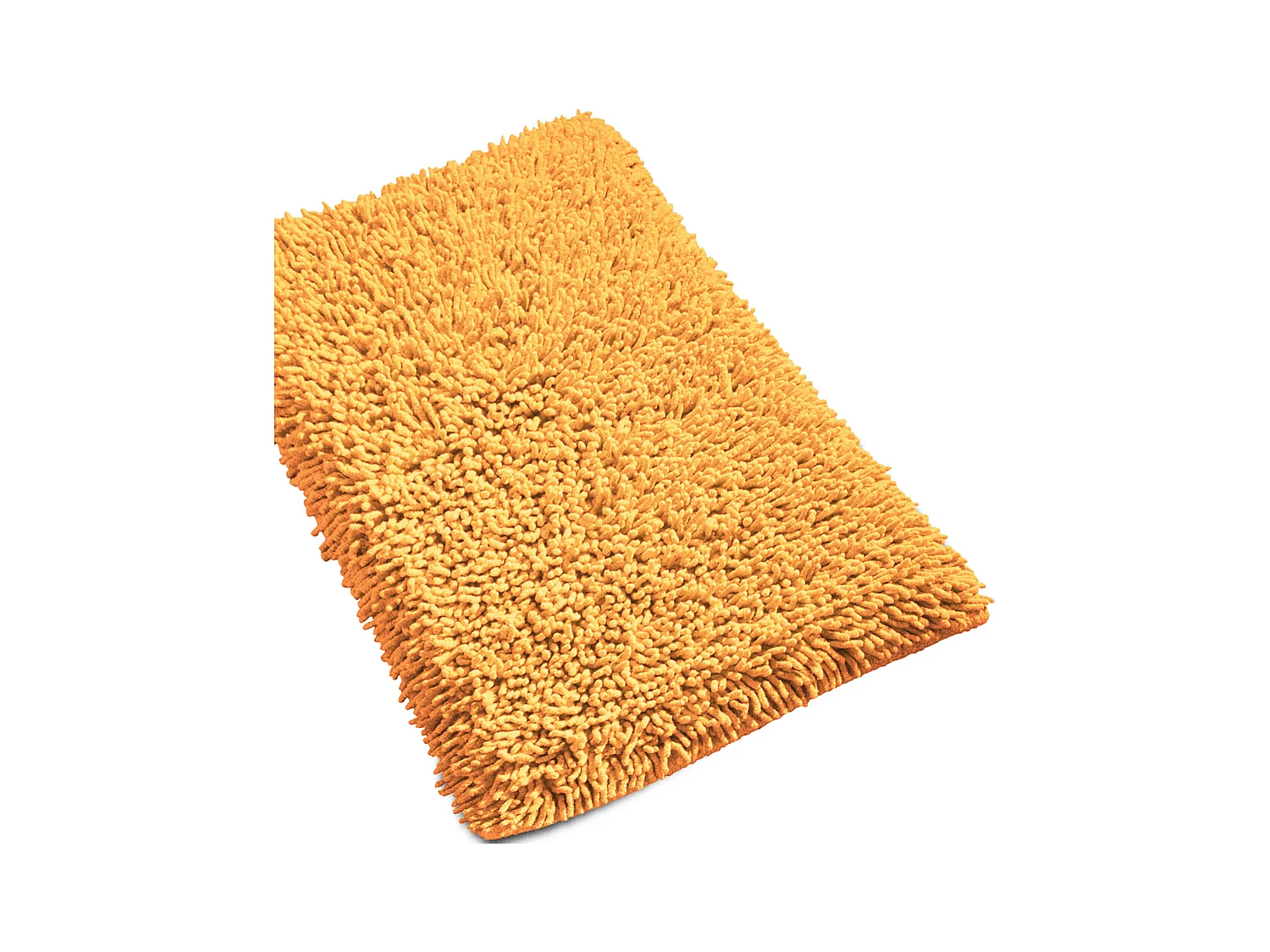 Tapis de bain 50x80 cm CHENILLE Jaune 1800 g/m2