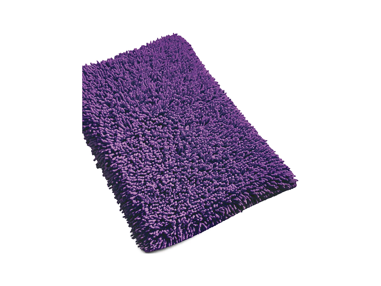 Tapis de bain 50x80 cm CHENILLE Violet 1800 g/m2