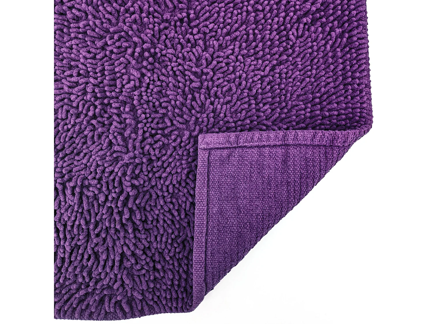 Tapis de bain 50x80 cm CHENILLE Violet 1800 g/m2