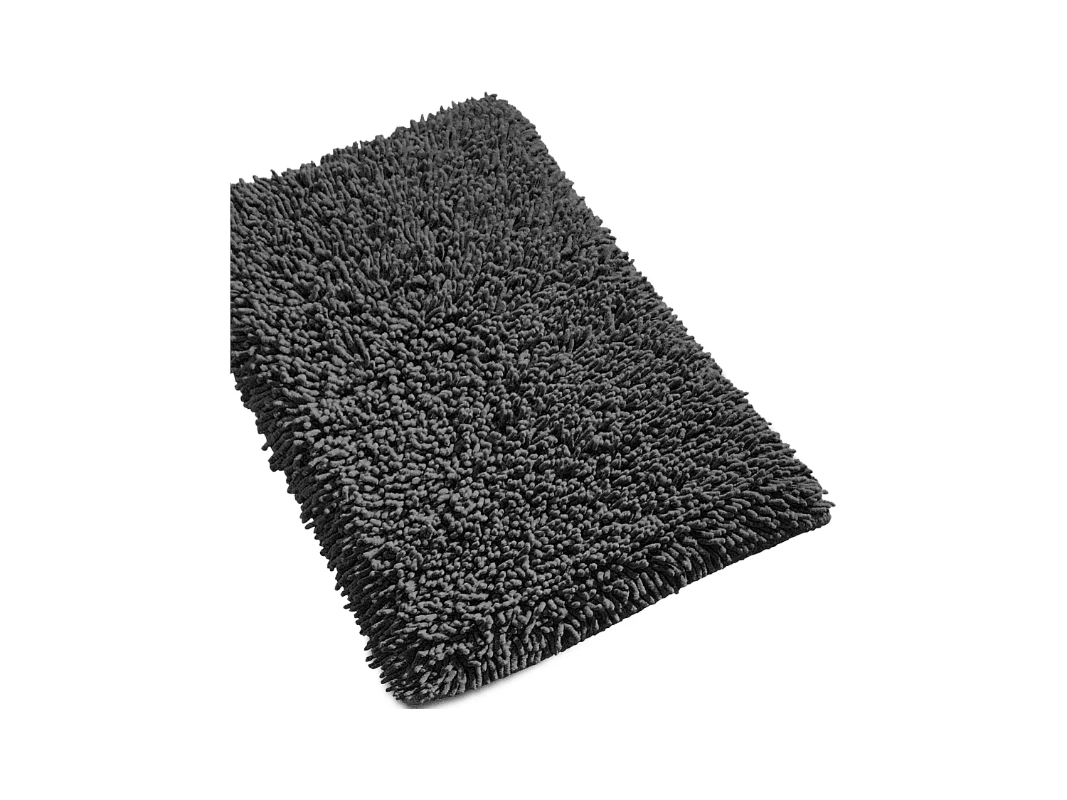 Tapis de bain 50x80 cm CHENILLE Anthracite 1800 g/m2