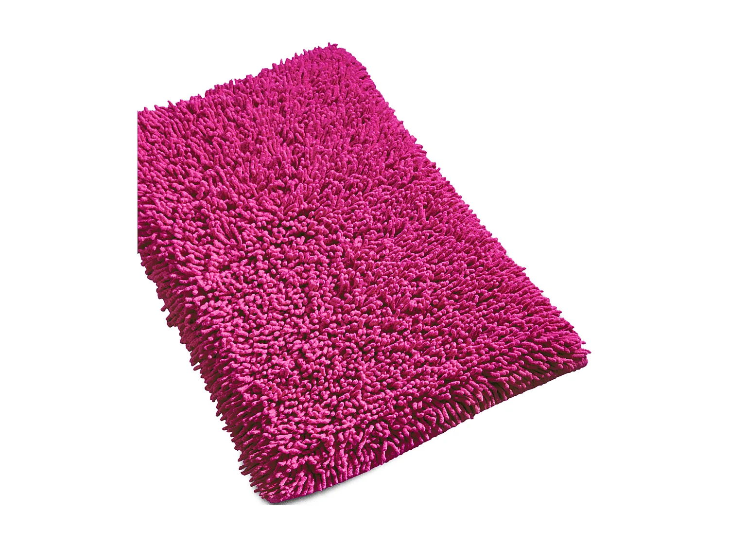Tapis de bain 50x80 cm CHENILLE Fuchsia 1800 g/m2