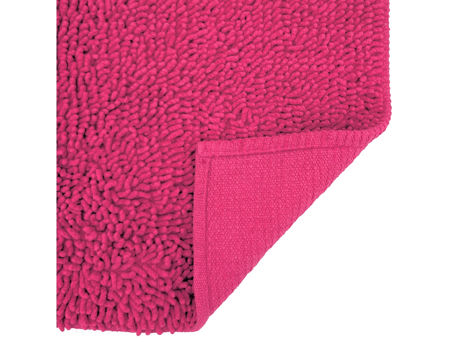 Tapis de bain 50x80 cm CHENILLE Fuchsia 1800 g/m2
