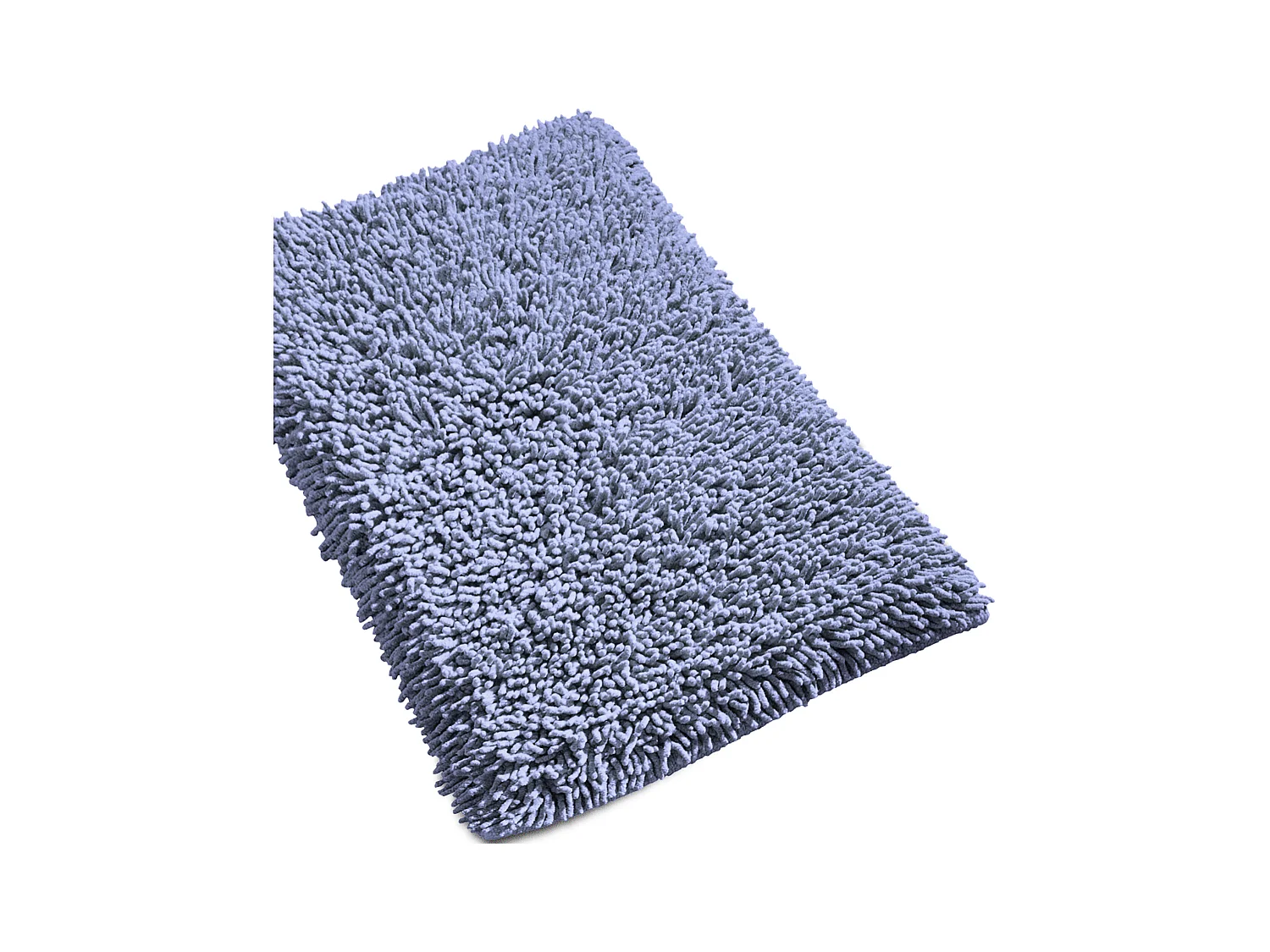 Tapis de bain 50x80 cm CHENILLE Bleu mer 1800 g/m2
