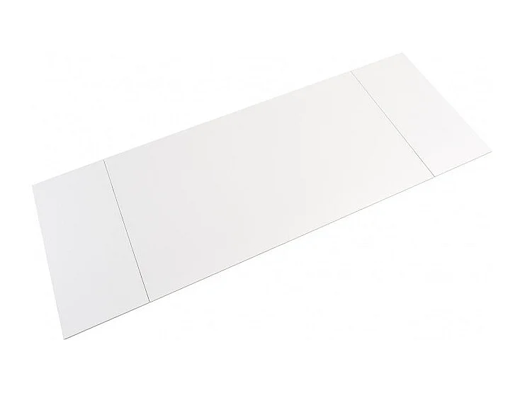 Table extensible 160/240 cm céramique blanc pieds luge - OREGON 02