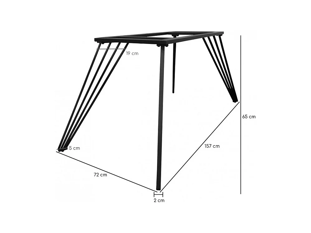 Table extensible 160/240 cm céramique effet bois pieds filaires - TEXAS 01
