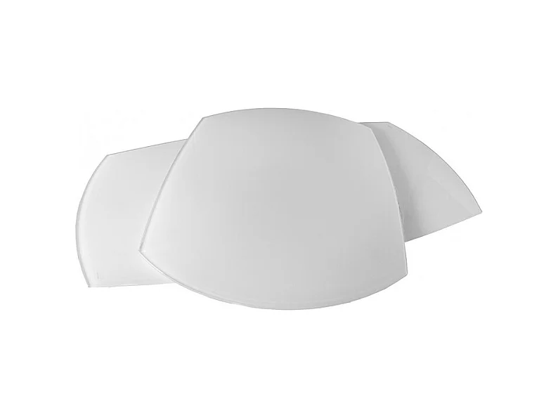 Table extensible ovale 120 à 180 cm verre trempé blanc - ADELPHIA 1