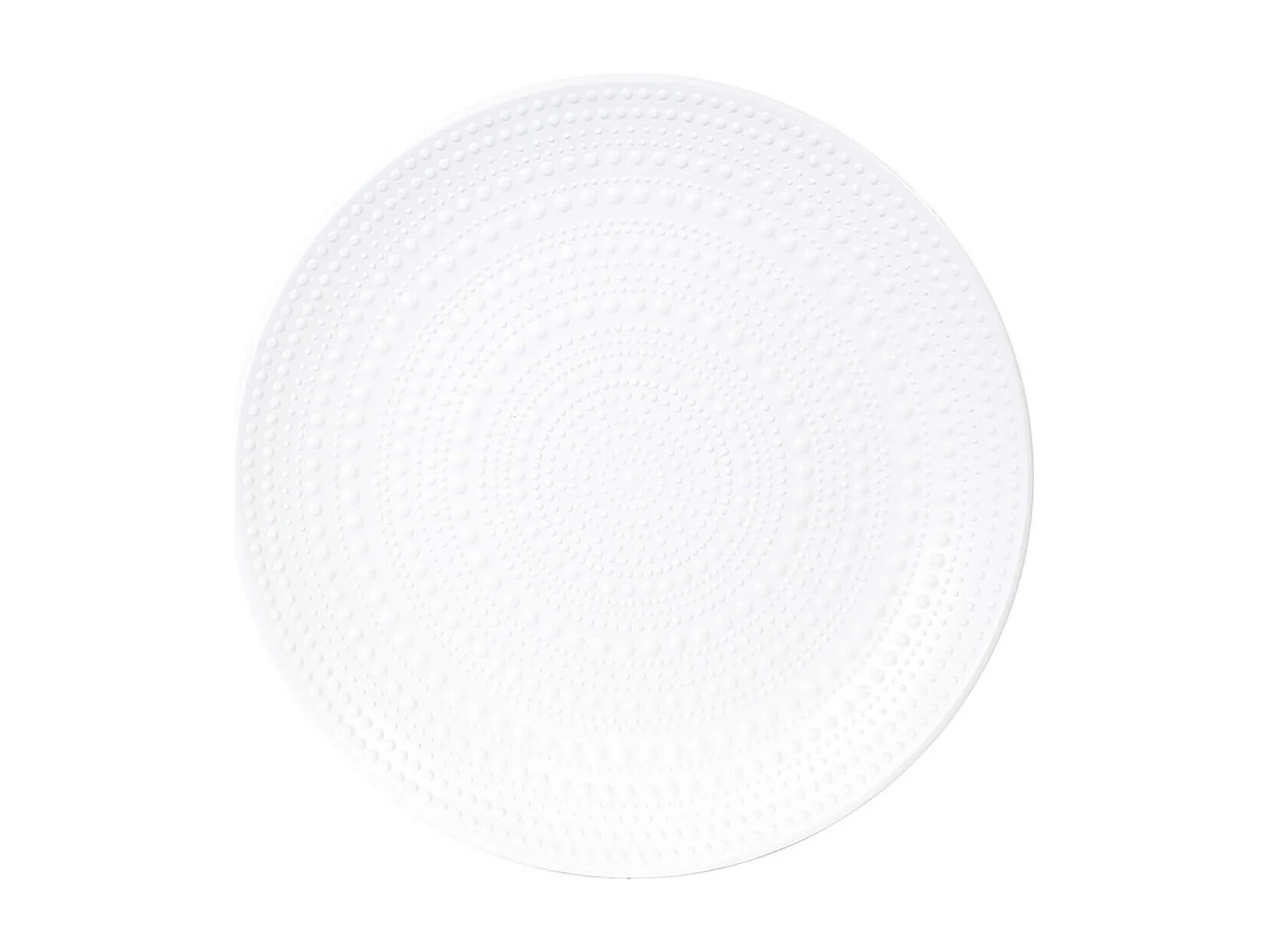 TANIA - Tables Gigognes Blanches Motif Gouttelettes