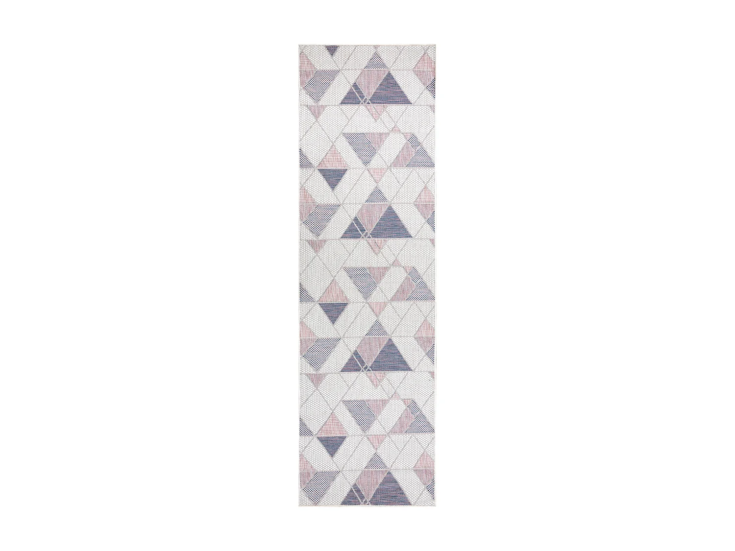 Tappeto SIZAL SION tappeti passatoie Geometrico, triangoli 3006 tessut 80x250 cm