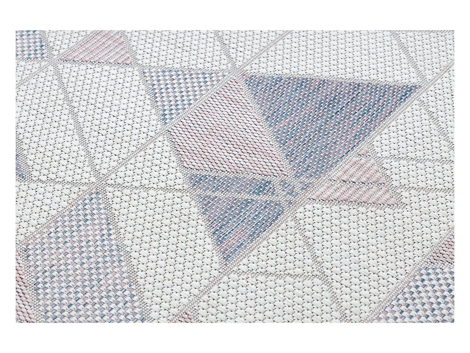 Tappeto SIZAL SION tappeti passatoie Geometrico, triangoli 3006 tessut 80x250 cm