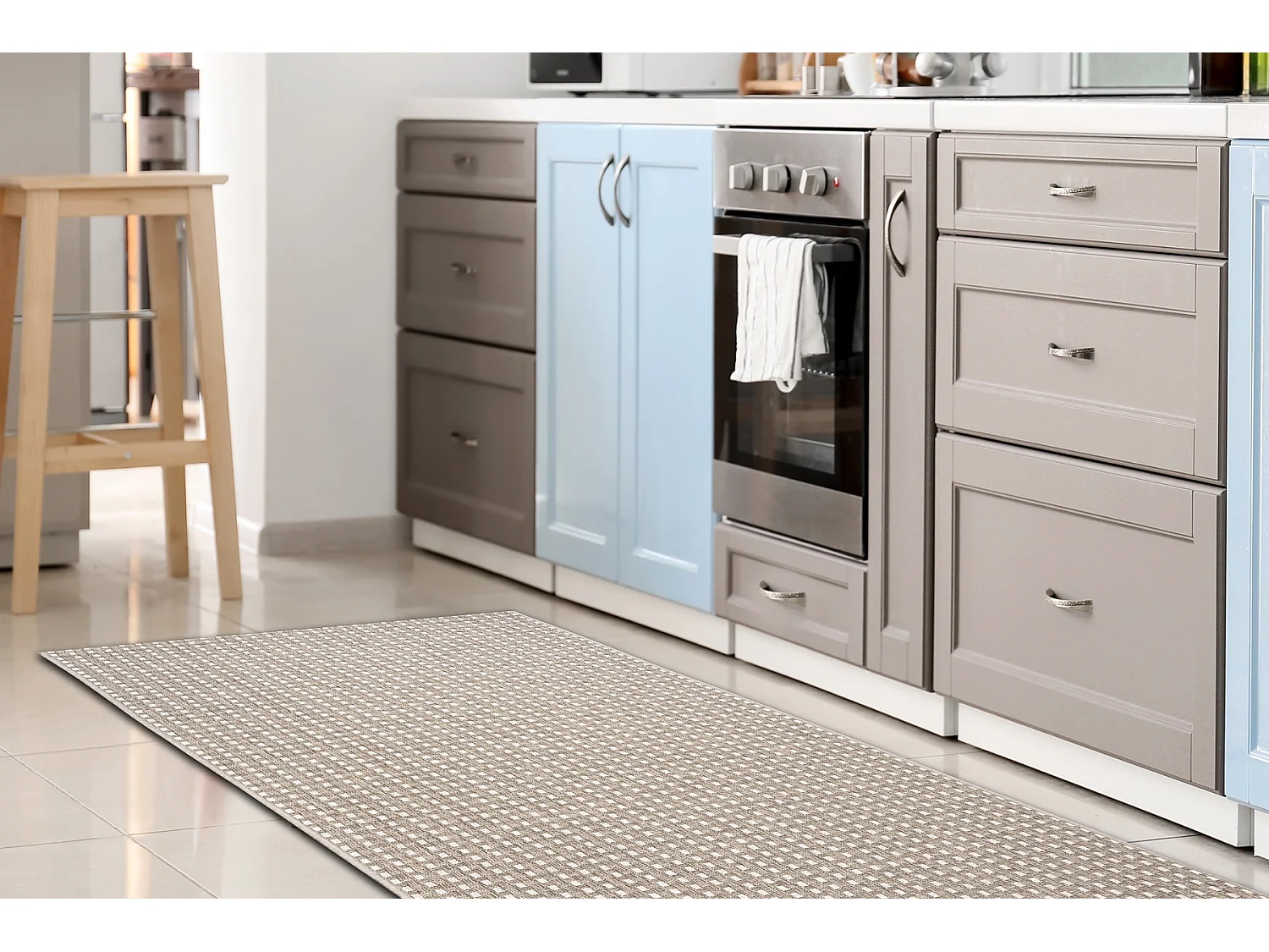 Tapijt, Vloerbekleding SISAL BOHO 39003363 Lijnen beige  120x170 cm