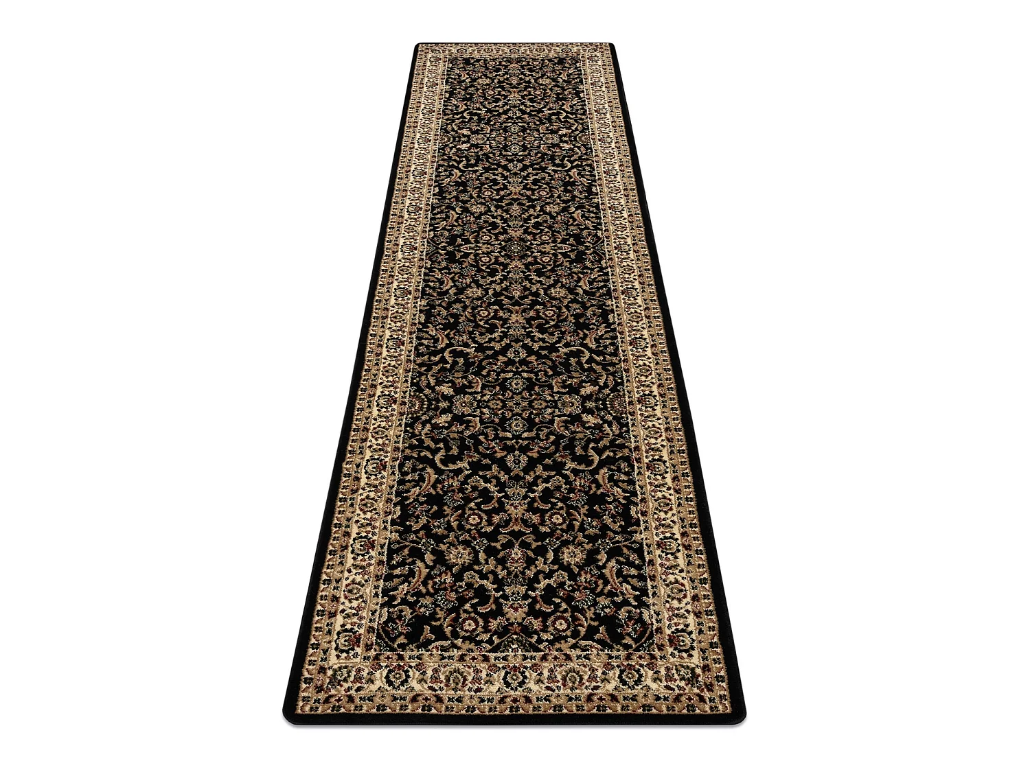 Tapis, le tapis de couloir ROYAL ADR modèle 1745 noir - l'antichambre 70x250 cm