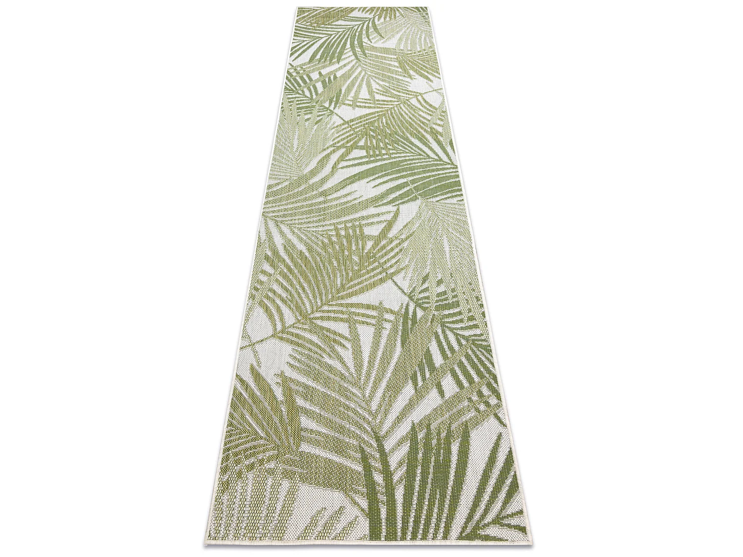 Tapijt, Loper SISAL SION Palmbladeren, tropisch 2837 Plat geweven ecru 70x250 cm
