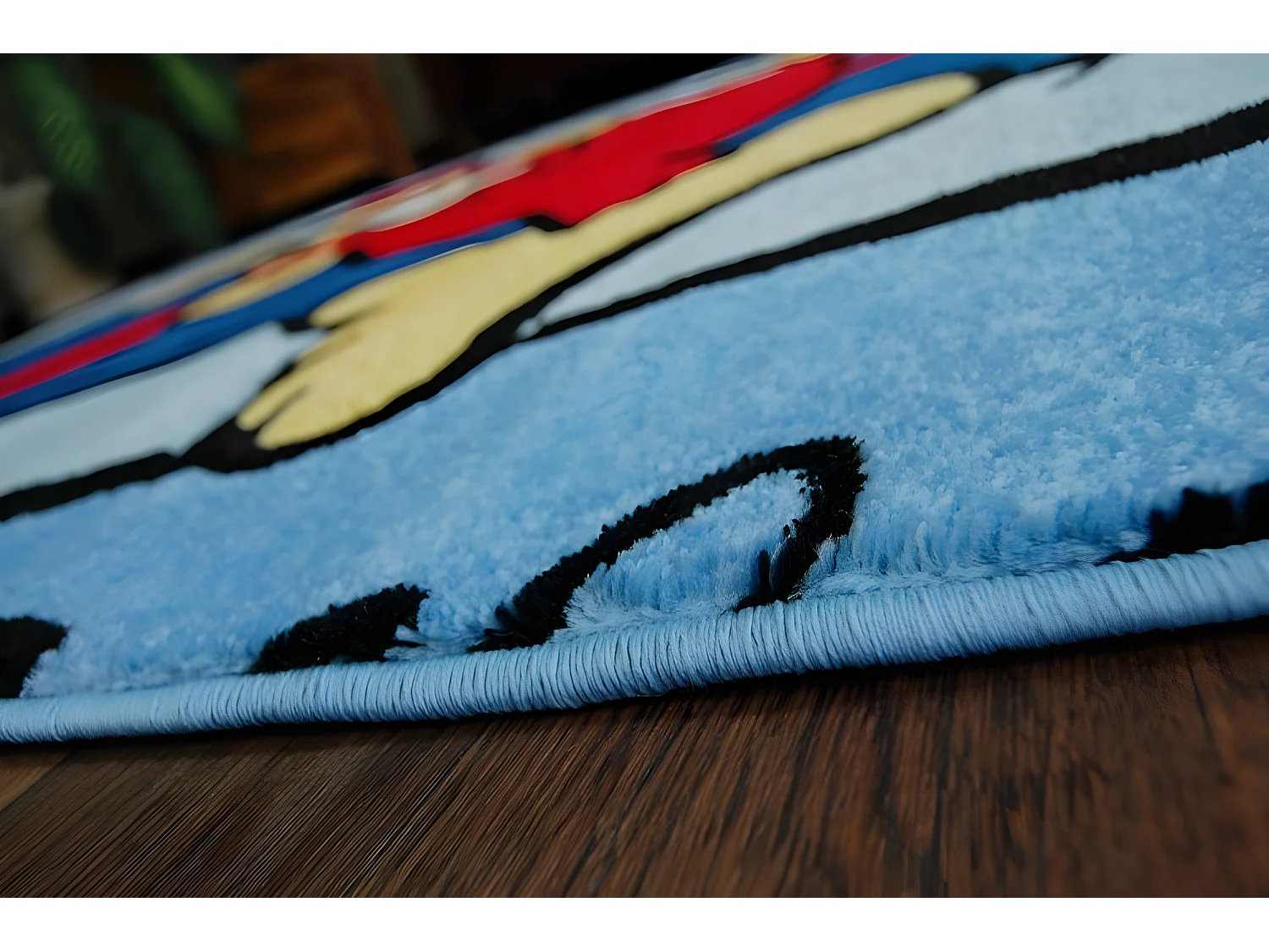 Kindertapijt HAPPY C176 blauw Aap 240x330 cm