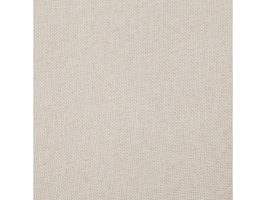 Panca pouf sgabello panca arredo con vano portaoggetti 116 cm crema poliestere 3002063