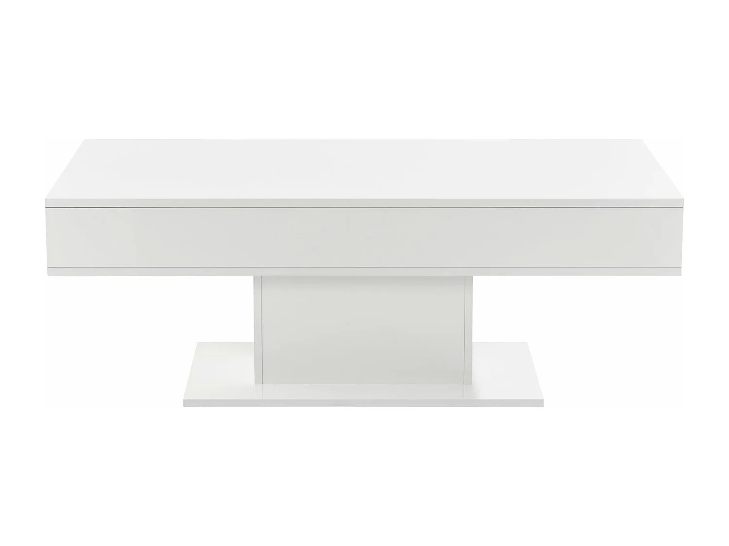 Table basse de salon blanche 110 x 60 x 40 cm 03_0006145