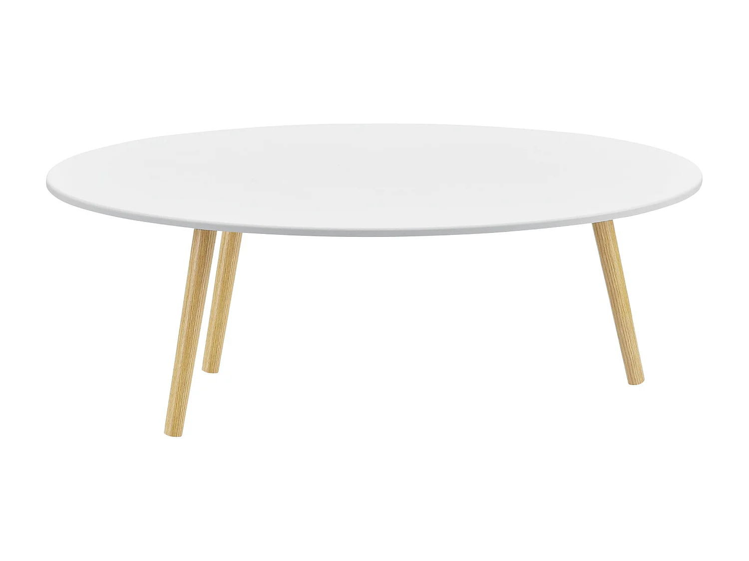 Table basse pour salon effet bois blanche 109.5 x 59.5 x 39.5 cm 03_0006153