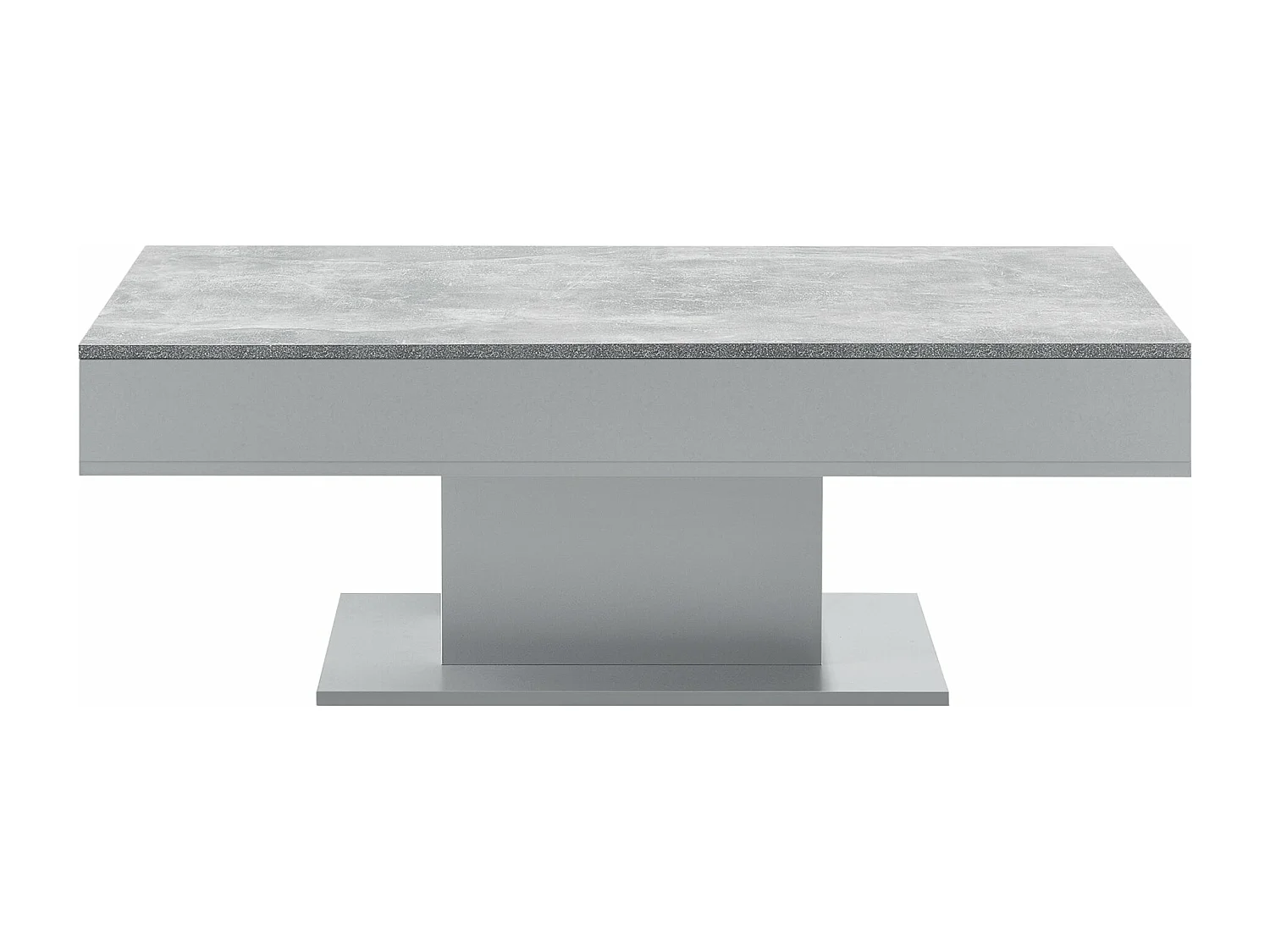 Table basse de salon grise 110 x 60 x 40 cm 03_0006146