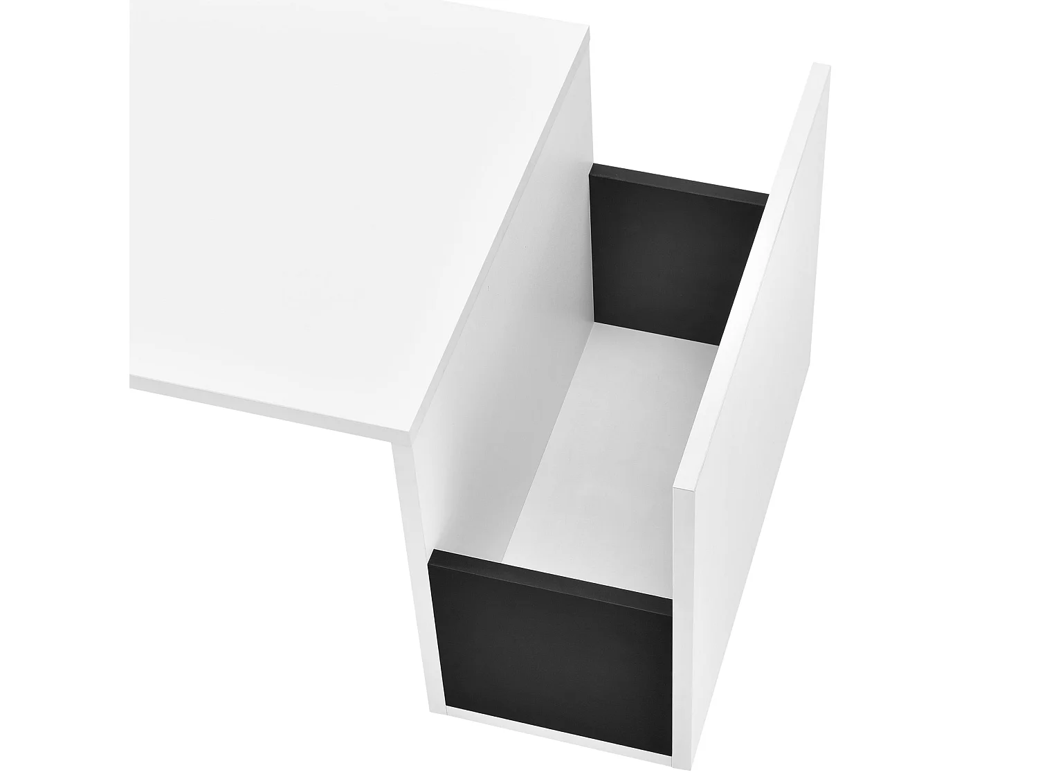 Table basse pour salon blanche 90 x 45 x 35 cm 03_0006166