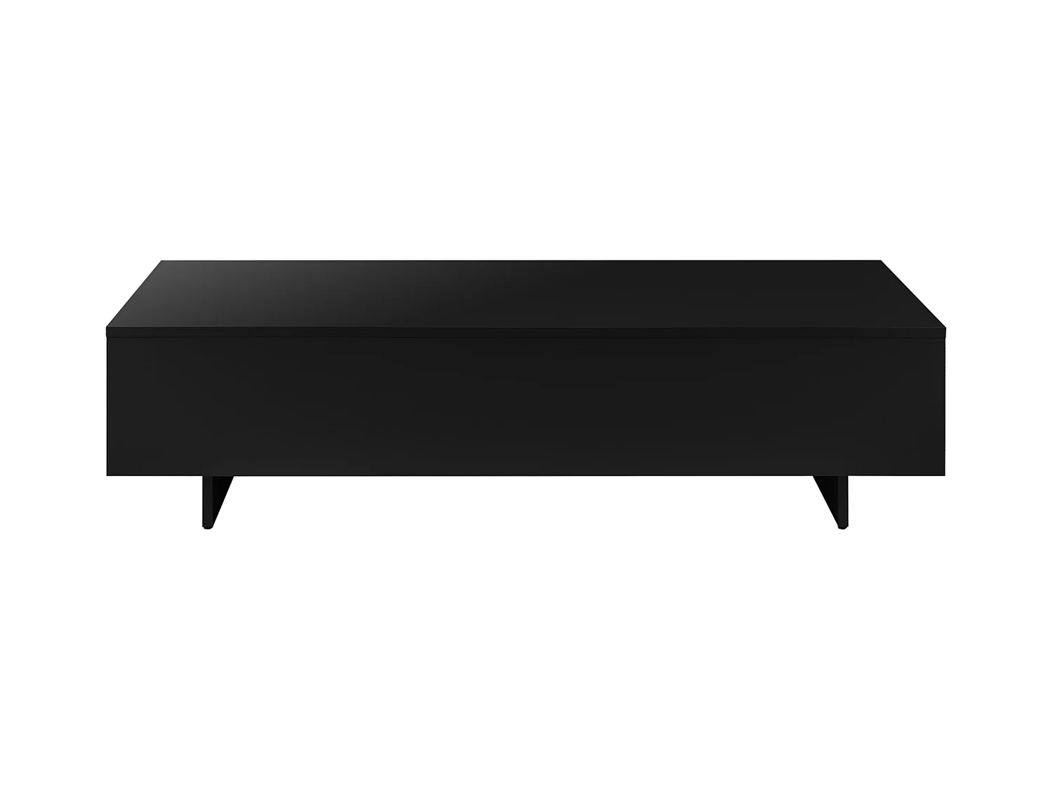Table basse de salon noire 115 x 55 x 31 cm 03_0006138