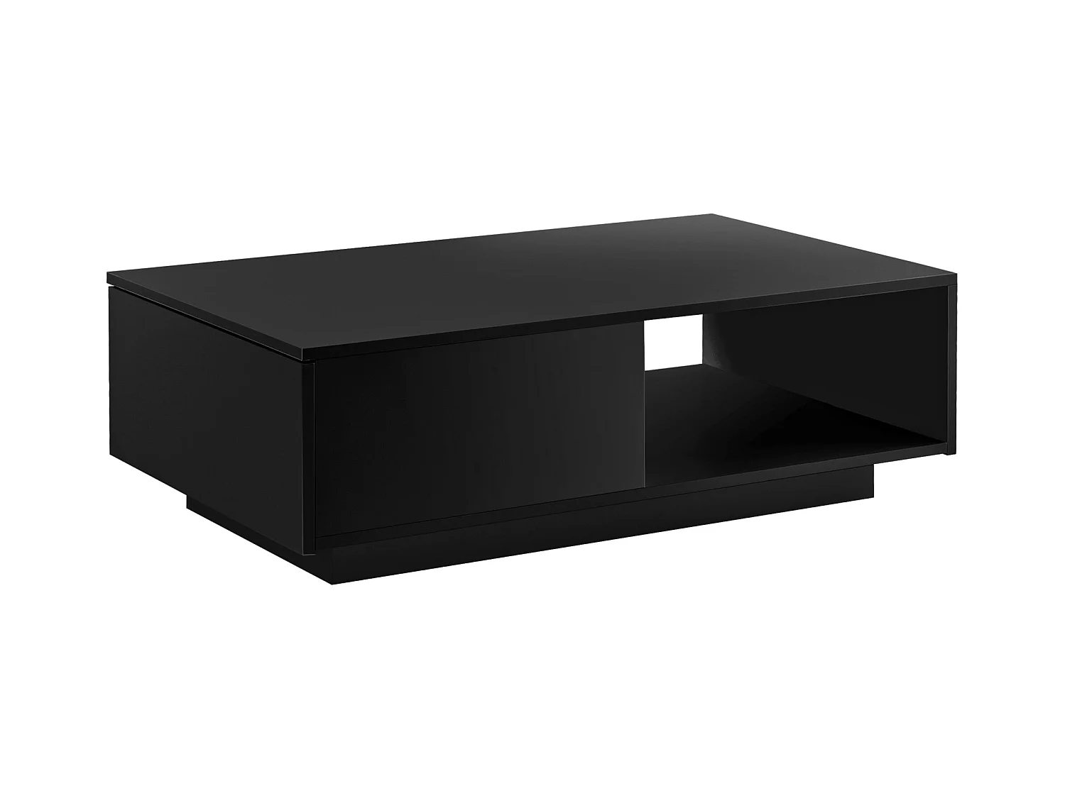 Table basse de salon noire 95 x 55 x 31 cm 03_0006144