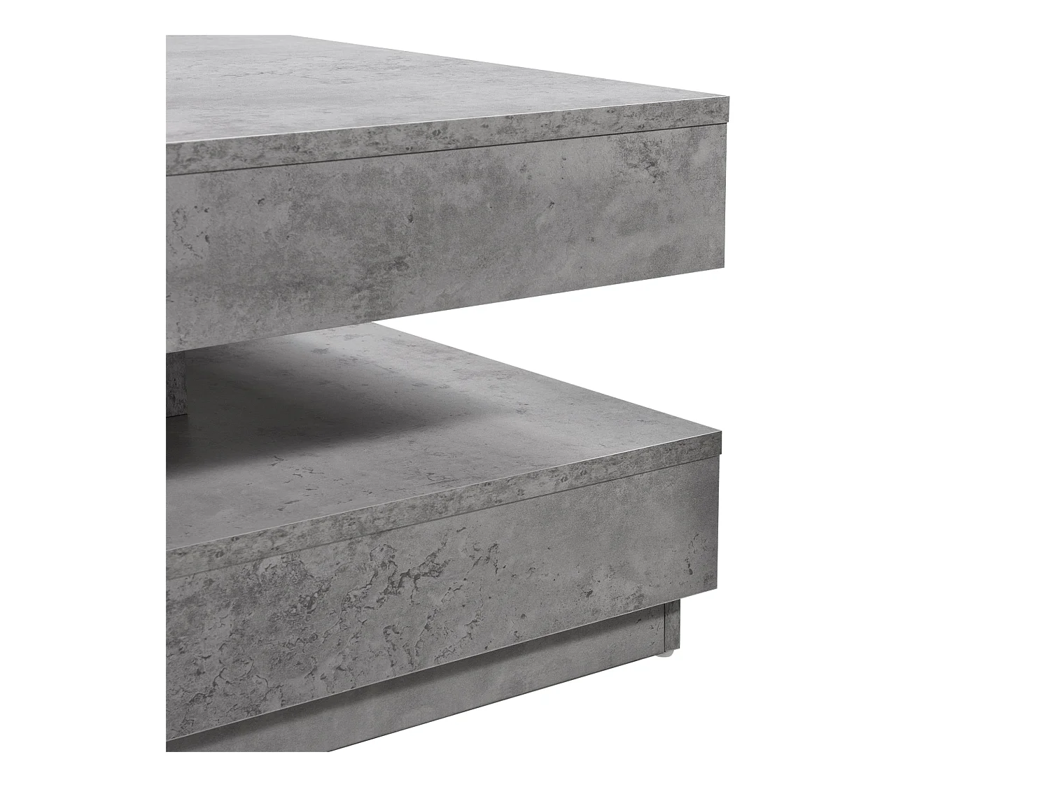 Table basse avec plateau bois marron 76 x 76 x 38 cm 03_0004128