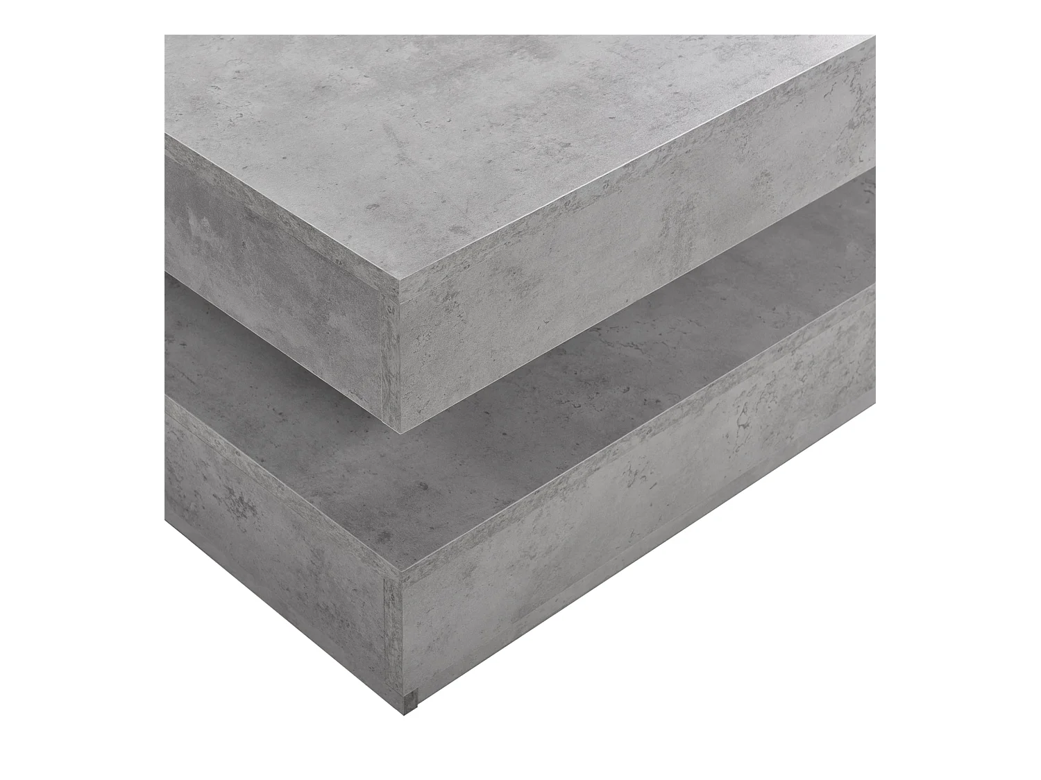 Table basse avec plateau bois marron 76 x 76 x 38 cm 03_0004128