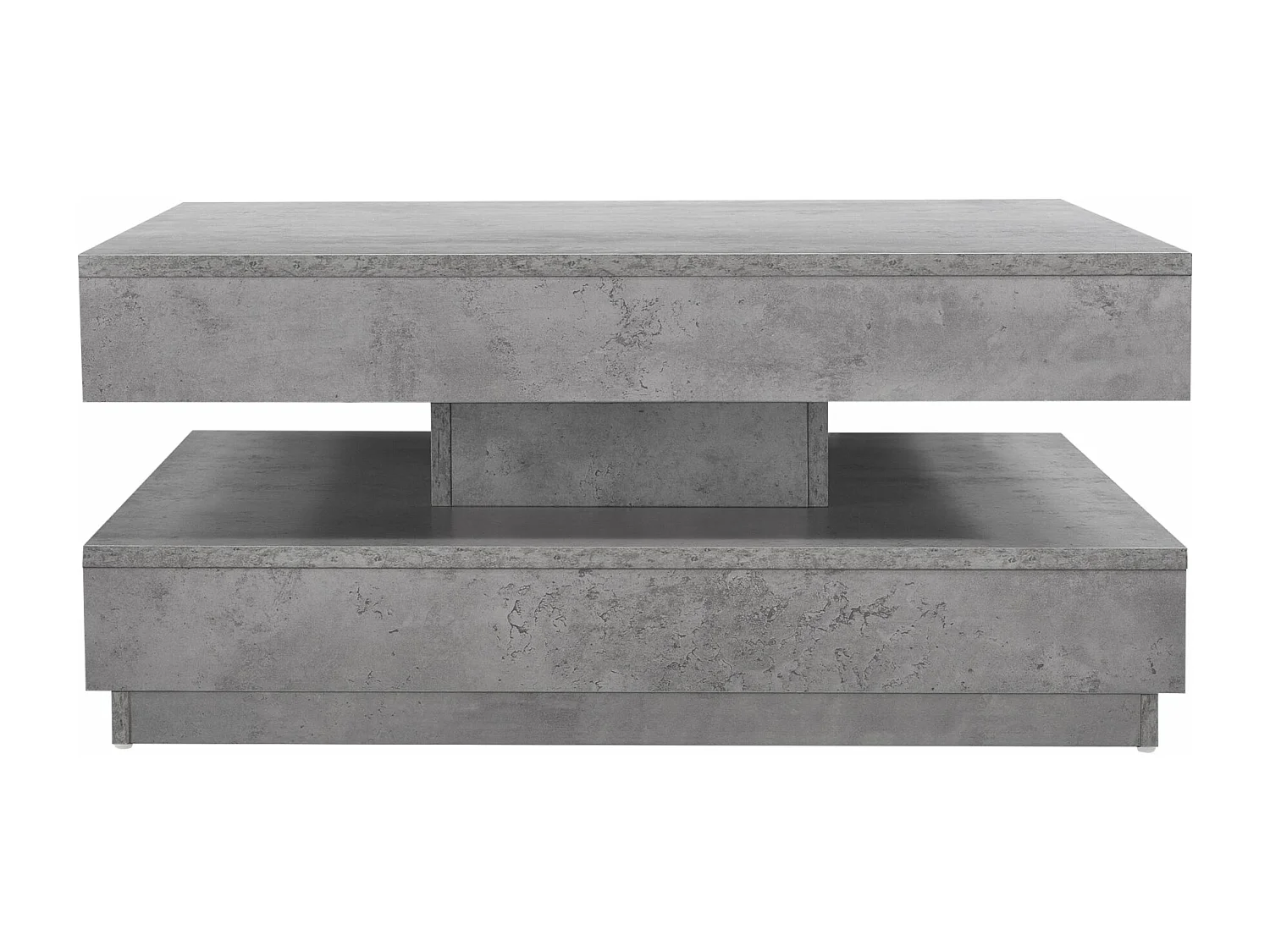 Table basse avec plateau bois marron 76 x 76 x 38 cm 03_0004128