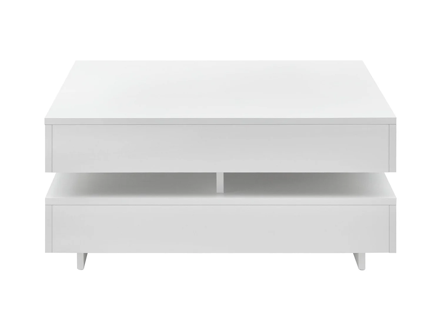 Table basse de salon blanche 75 x 75 x 35.5 cm 03_0006141