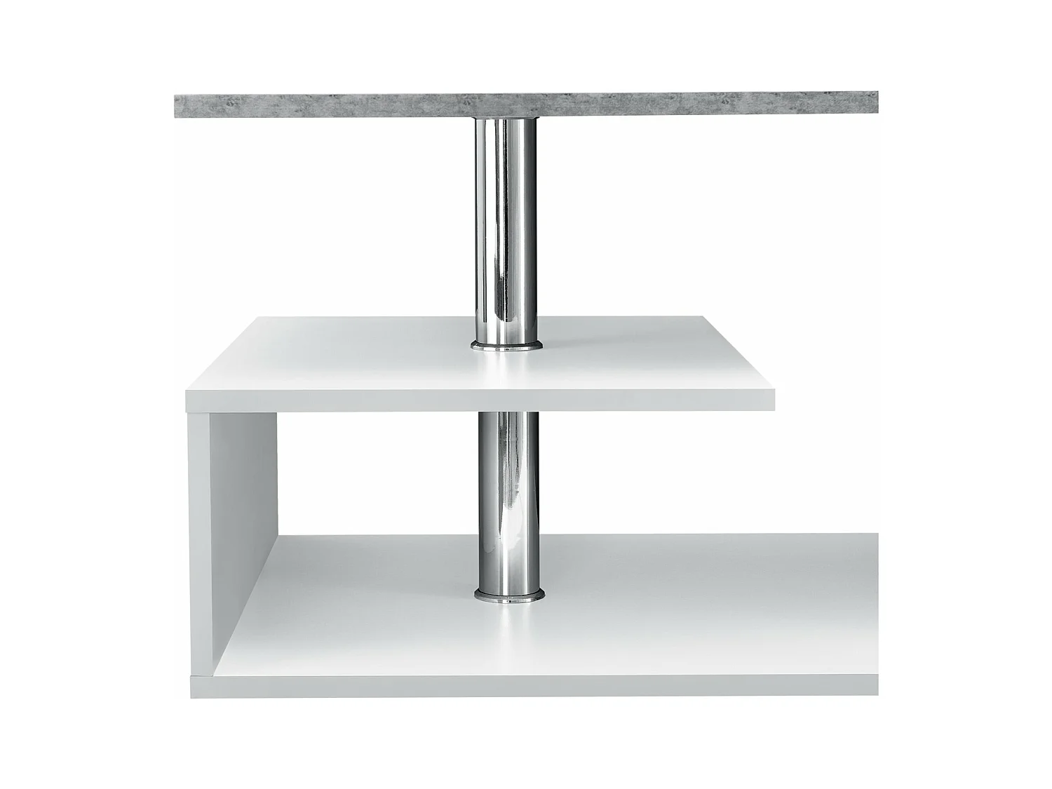 Table basse salon avec effet bois blanche 90 x 50 x 41 cm 03_0004156