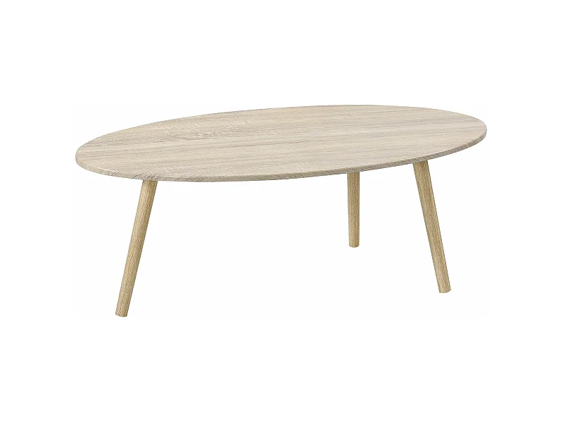 Table basse pour salon effet bois beige 109.5 x 59.5 x 39.5 cm 03_0006155