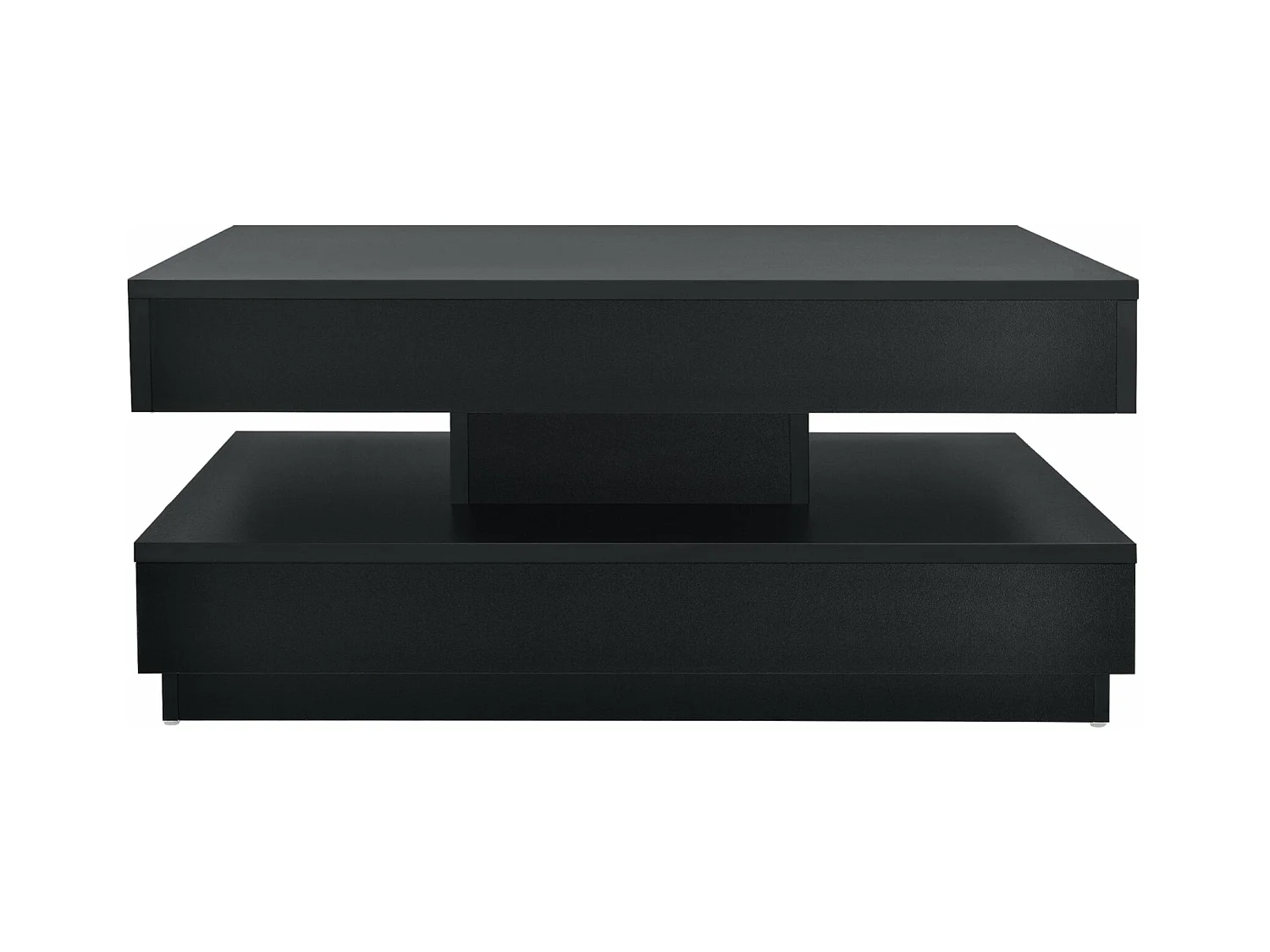 Table basse avec plateau bois marron 76 x 76 x 38 cm 03_0004129