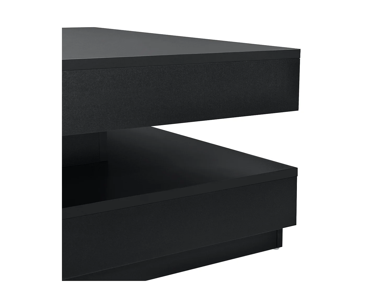 Table basse avec plateau bois marron 76 x 76 x 38 cm 03_0004129