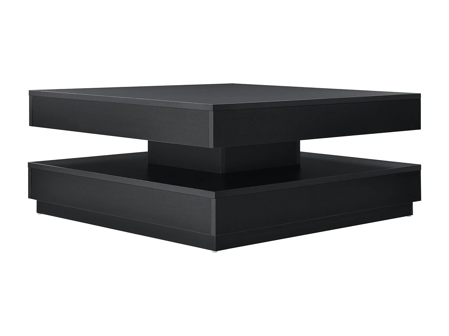 Table basse avec plateau bois marron 76 x 76 x 38 cm 03_0004129