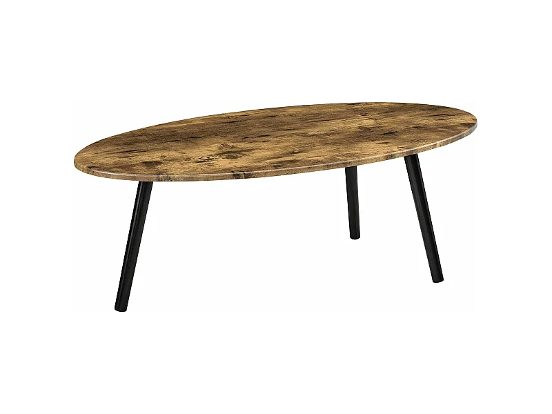 Table basse de salon effet bois marron 109.5 x 59.5 x 39.5 cm 03_0006154