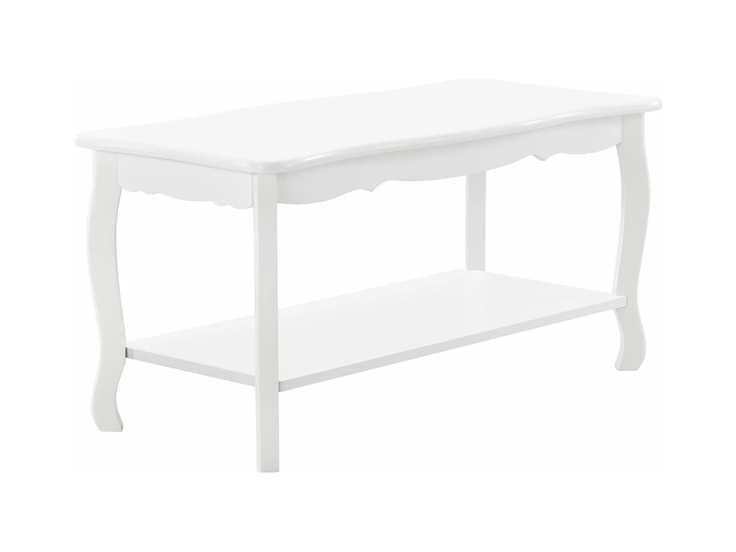 Table basse de salon effet bois blanche 87.5 x 40 x 42 cm 03_0004159