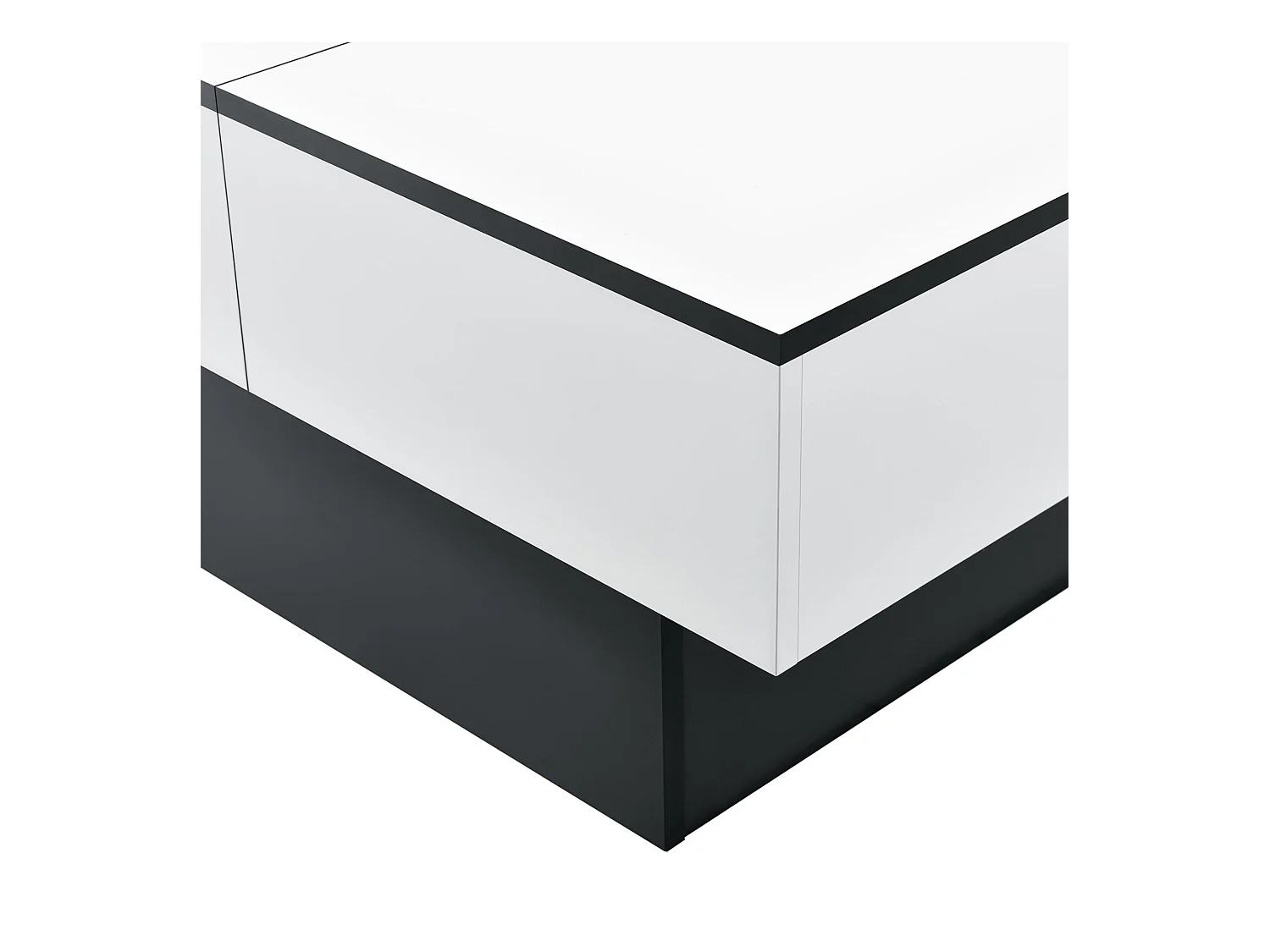 Table basse de salon blanche 80 x 60 x 40 cm 03_0006150