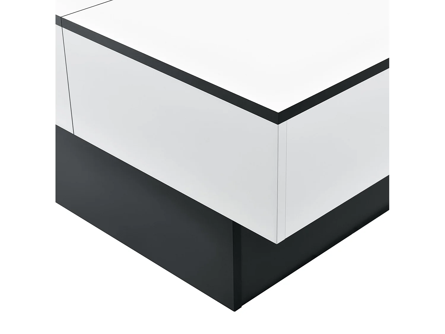 Table basse de salon blanche 80 x 60 x 40 cm 03_0006150