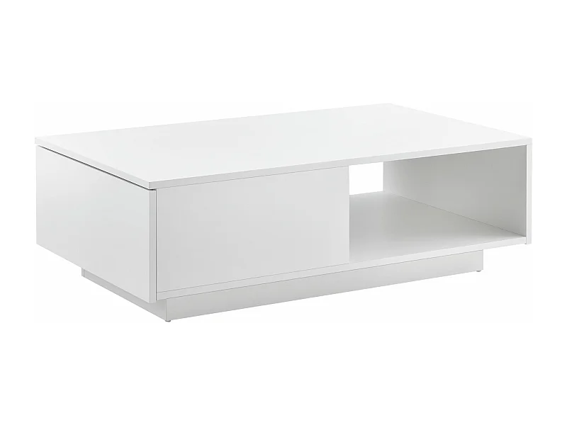 Table basse de salon blanche 95 x 55 x 31 cm 03_0006143