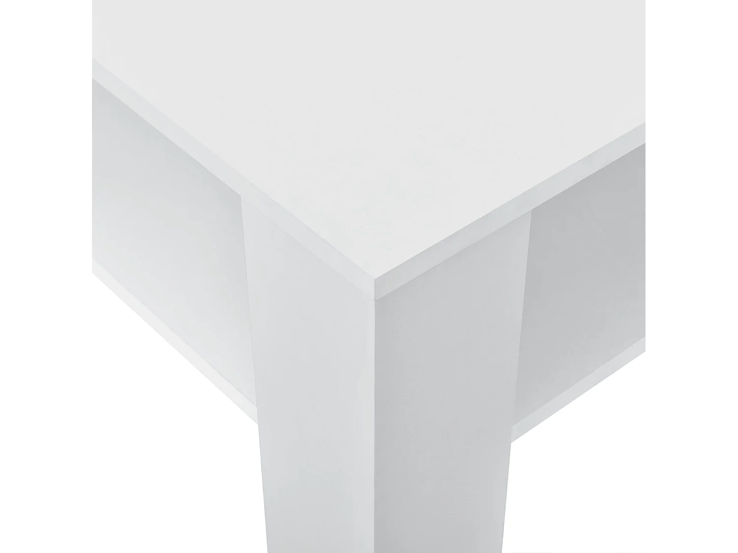 Table basse de salon blanche 60 x 60 x 40 cm 03_0004160